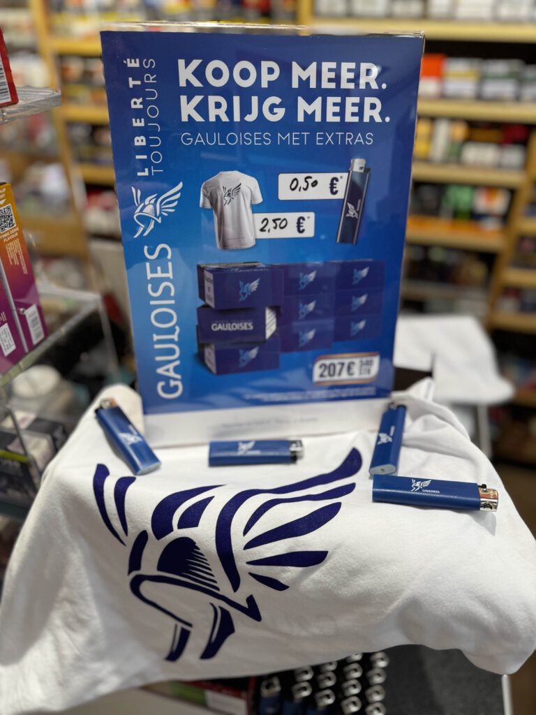 Tabak Fink Bocholt Aktion Gauloises